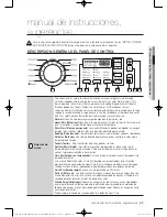 Предварительный просмотр 103 страницы Samsung DV456E(G)THD series User Manual