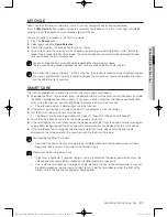 Предварительный просмотр 27 страницы Samsung DV456ETHDSU/AA User Manual