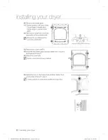 Preview for 22 page of Samsung DV456EWHDSU/AA User Manual