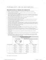 Preview for 48 page of Samsung DV456EWHDSU/AA User Manual