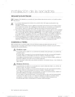 Preview for 52 page of Samsung DV456EWHDSU/AA User Manual