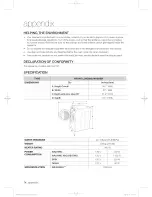 Preview for 74 page of Samsung DV457 Series User Manual