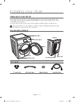 Предварительный просмотр 10 страницы Samsung DV457E(G) series User Manual