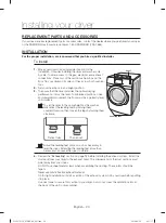 Предварительный просмотр 20 страницы Samsung DV457E(G) series User Manual