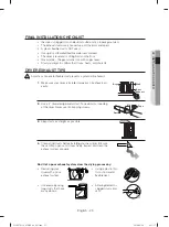 Предварительный просмотр 23 страницы Samsung DV457E(G) series User Manual