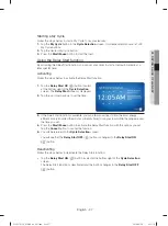 Предварительный просмотр 37 страницы Samsung DV457E(G) series User Manual