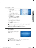 Предварительный просмотр 43 страницы Samsung DV457E(G) series User Manual