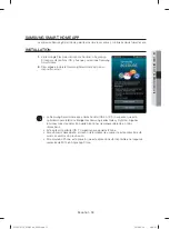 Предварительный просмотр 205 страницы Samsung DV457E(G) series User Manual