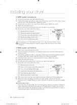 Предварительный просмотр 24 страницы Samsung DV457E Series User Manual