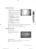 Предварительный просмотр 45 страницы Samsung DV457E Series User Manual