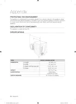 Предварительный просмотр 64 страницы Samsung DV457E Series User Manual