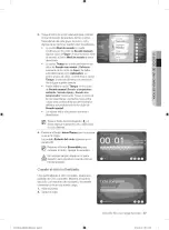 Предварительный просмотр 109 страницы Samsung DV457E Series User Manual