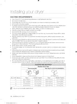 Предварительный просмотр 158 страницы Samsung DV457E Series User Manual