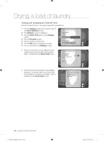 Предварительный просмотр 476 страницы Samsung DV457E Series User Manual