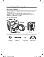 Предварительный просмотр 10 страницы Samsung DV457E1 Series User Manual