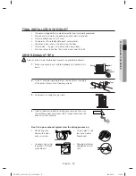 Предварительный просмотр 23 страницы Samsung DV457E1 Series User Manual