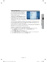 Предварительный просмотр 41 страницы Samsung DV457E1 Series User Manual