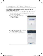 Предварительный просмотр 48 страницы Samsung DV457E1 Series User Manual