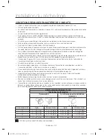 Предварительный просмотр 88 страницы Samsung DV457E1 Series User Manual