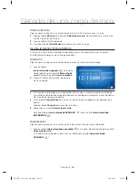 Предварительный просмотр 190 страницы Samsung DV457E1 Series User Manual