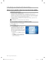 Предварительный просмотр 36 страницы Samsung DV457E1GSGR/A1 User Manual