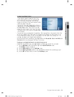 Предварительный просмотр 43 страницы Samsung DV457E1GSGR/A1 User Manual