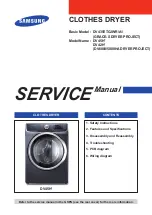 Samsung DV45H Series Service Manual предпросмотр