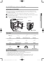 Предварительный просмотр 7 страницы Samsung DV45H7000E(G) User Manual