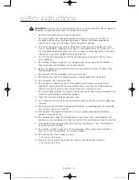 Предварительный просмотр 4 страницы Samsung DV45H7000E Series User Manual