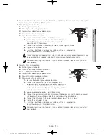 Предварительный просмотр 15 страницы Samsung DV45H7000E Series User Manual