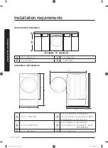 Предварительный просмотр 12 страницы Samsung DV45K6200E Series User Manual