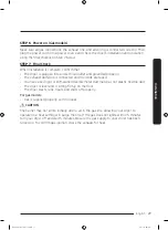 Предварительный просмотр 27 страницы Samsung DV45K6200E Series User Manual