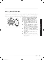 Предварительный просмотр 37 страницы Samsung DV45K6200E Series User Manual