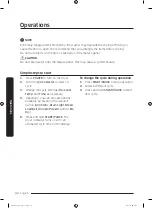 Предварительный просмотр 44 страницы Samsung DV45K6200E Series User Manual