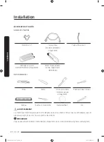 Предварительный просмотр 96 страницы Samsung DV45K6200E Series User Manual