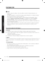 Предварительный просмотр 184 страницы Samsung DV45K6200E Series User Manual