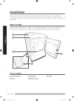 Предварительный просмотр 16 страницы Samsung DV45K7100E(G) series User Manual