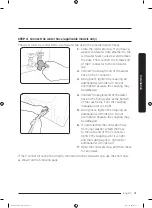 Предварительный просмотр 21 страницы Samsung DV45K7100E(G) series User Manual