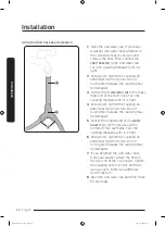 Предварительный просмотр 22 страницы Samsung DV45K7100E(G) series User Manual