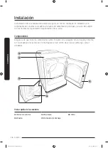 Предварительный просмотр 128 страницы Samsung DV45K7100E(G) series User Manual