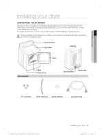 Предварительный просмотр 9 страницы Samsung DV484ETHAWR/A1-0001 User Manual