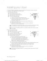 Предварительный просмотр 18 страницы Samsung DV484ETHAWR/A1-0001 User Manual