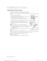 Предварительный просмотр 20 страницы Samsung DV484ETHAWR/A1-0001 User Manual