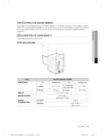 Предварительный просмотр 35 страницы Samsung DV484ETHAWR/A1-0001 User Manual