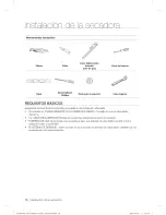 Предварительный просмотр 98 страницы Samsung DV484ETHAWR/A1-0001 User Manual