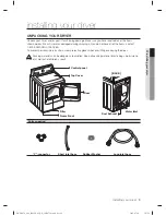 Предварительный просмотр 9 страницы Samsung DV484ETHAWR/A1 User Manual