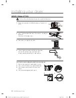 Предварительный просмотр 22 страницы Samsung DV484ETHAWR/A1 User Manual