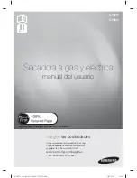 Предварительный просмотр 89 страницы Samsung DV484ETHAWR/A1 User Manual