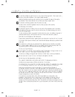 Предварительный просмотр 6 страницы Samsung DV48H7400E DV48H7400G User Manual