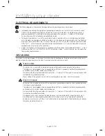 Предварительный просмотр 12 страницы Samsung DV48H7400E DV48H7400G User Manual